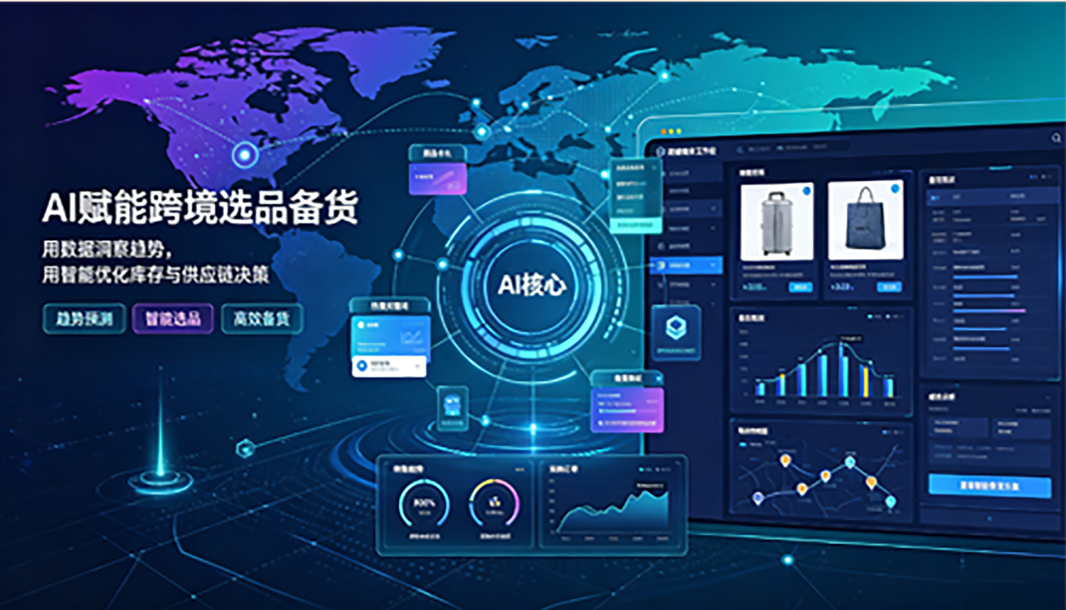 AI赋能跨境选品备货